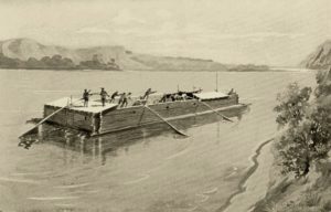 Mississippi flatboat